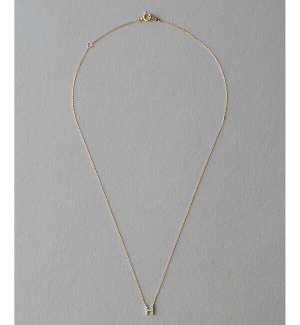 ete「[レタード] K18YG ダイヤモンド ネックレス」|ネックレス|