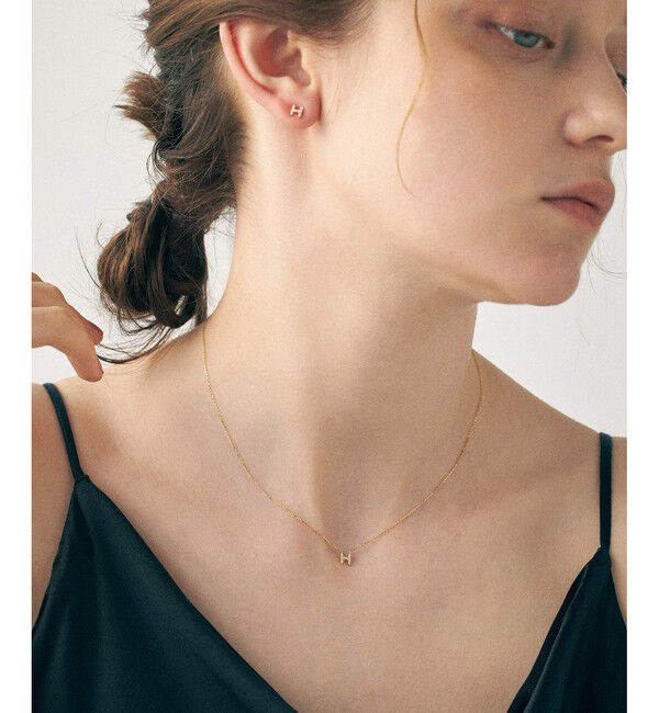 ete「[レタード] K18YG ダイヤモンド ネックレス」|ネックレス|