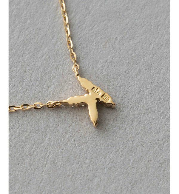 ete「[レタード] K18YG ダイヤモンド ネックレス」|ネックレス|