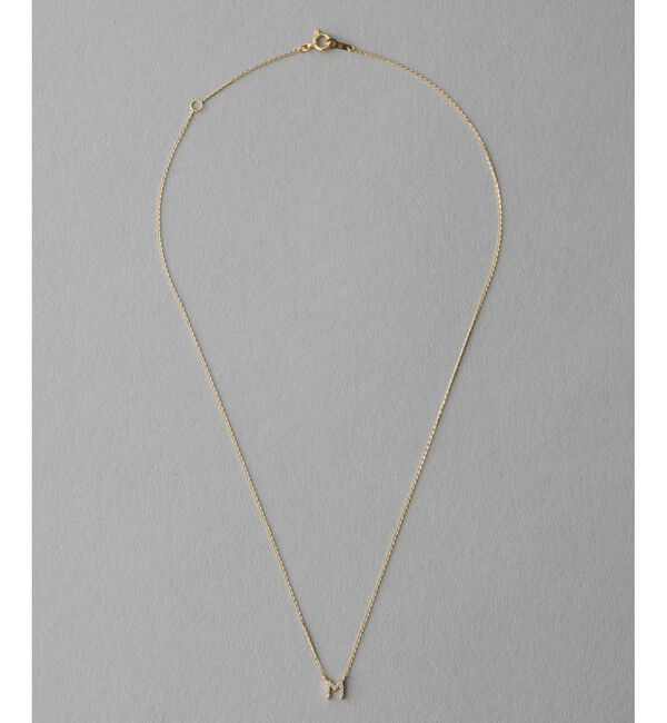 ete「[レタード] K18YG ダイヤモンド ネックレス」|ネックレス|