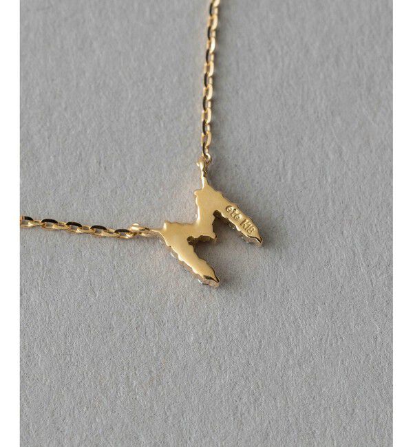 ete「[レタード] K18YG ダイヤモンド ネックレス」|ネックレス|