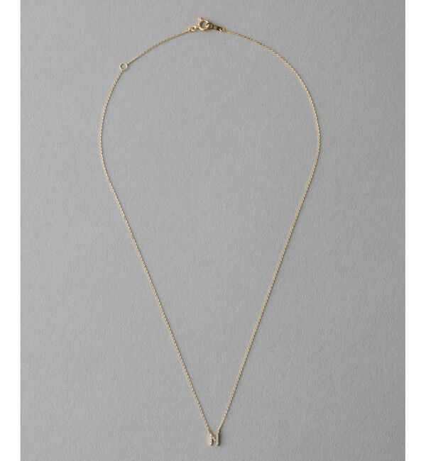 ete「[レタード] K18YG ダイヤモンド ネックレス」|ネックレス|