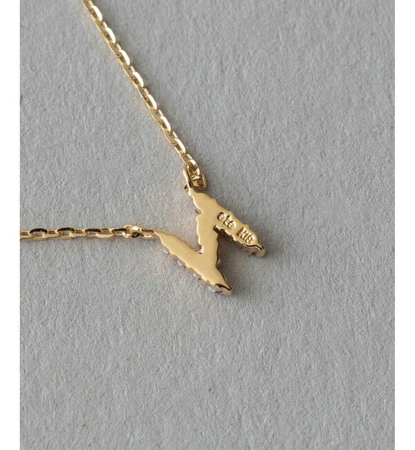 ete「[レタード] K18YG ダイヤモンド ネックレス」|ネックレス|