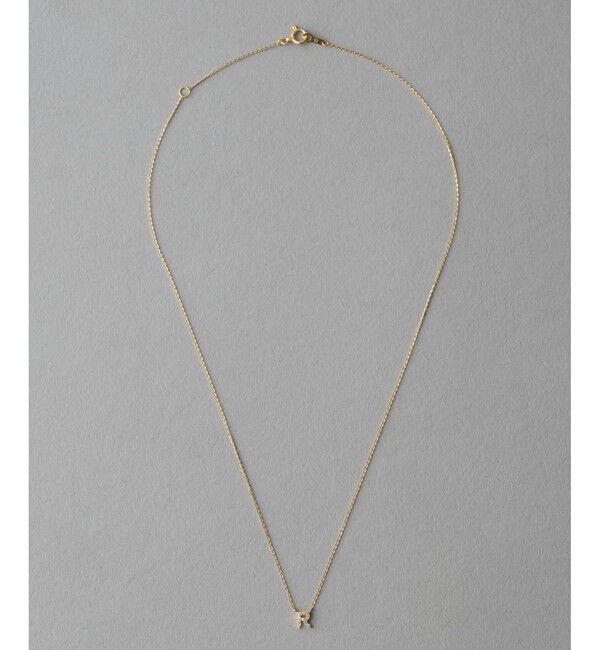 ete「[レタード] K18YG ダイヤモンド ネックレス」|ネックレス|