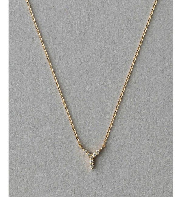 ete「[レタード] K18YG ダイヤモンド ネックレス」|ネックレス|Y