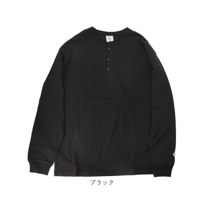 BACKYARD FAMILY「JEMORGAN ヘンリー JE111-52S ジェーイーモーガン 通販 長袖Tシャツ ロンT」|Tシャツ・カットソー|