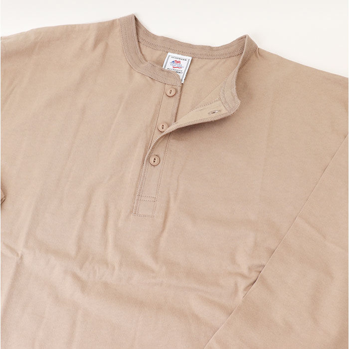 BACKYARD FAMILY「JEMORGAN ヘンリー JE111-52S ジェーイーモーガン 通販 長袖Tシャツ ロンT」|Tシャツ・カットソー|