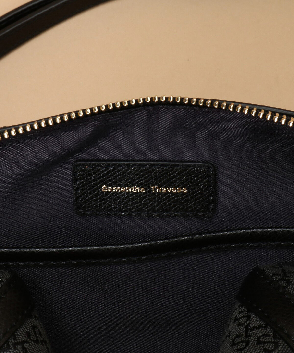 Samantha Thavasa「ST Jacquard ポシェットカレ」|ショルダー・メッセンジャー|