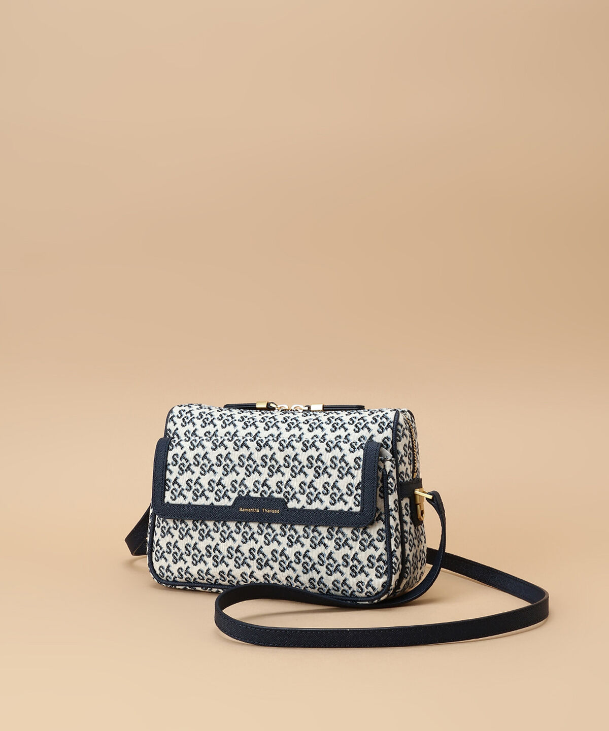 Samantha Thavasa「ST Jacquard シルエット ショルダーバッグ」|ショルダー・メッセンジャー|