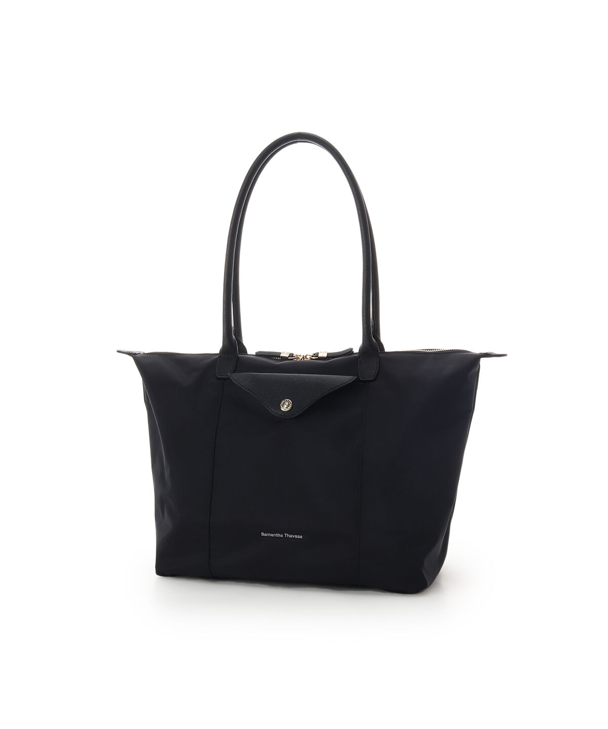 Samantha Thavasa「ナイロン&times;スプリットレザー カジュアルトートバッグ」|トートバッグ|