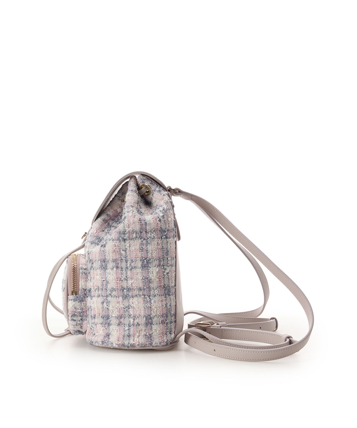 Samantha Thavasa「オリジナル金具ツイード リュック」|リュック|