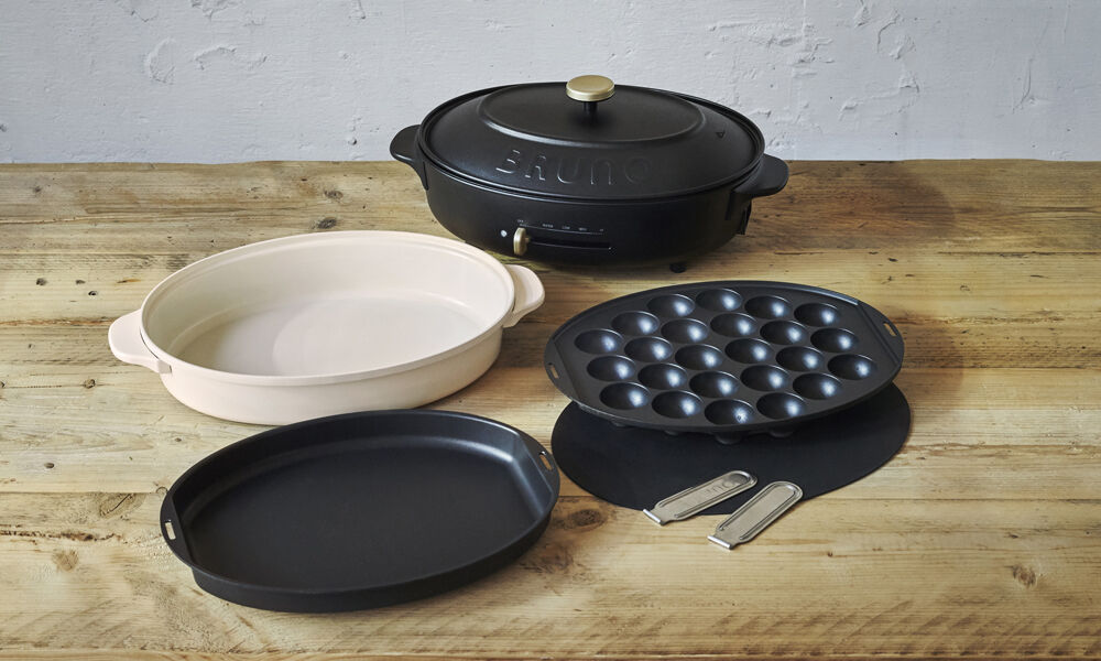 BRUNO「オーバルホットプレート」|電化製品|