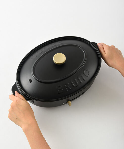 BRUNO「オーバルホットプレート」|電化製品|