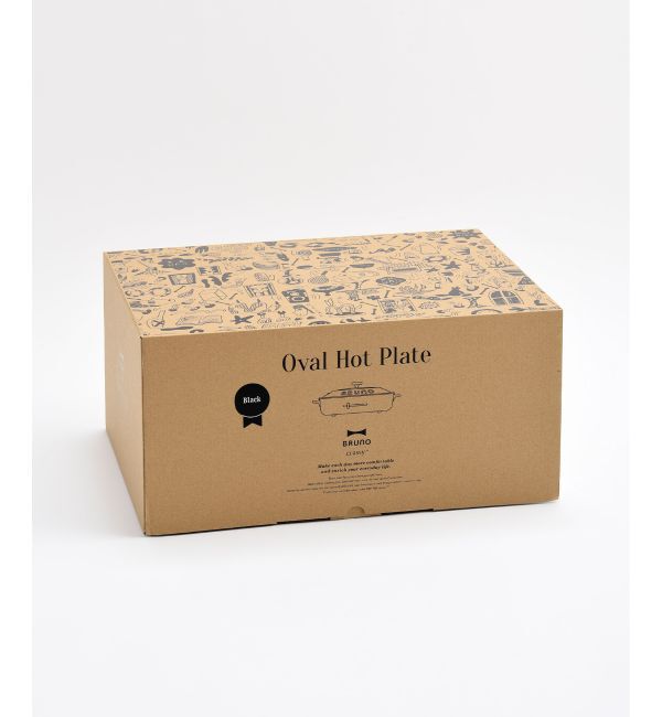 BRUNO「オーバルホットプレート」|電化製品|