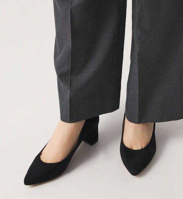 ODETTE E ODILE「ポインテッドブロックヒール パンプス55&darr;&uarr;」|パンプス|