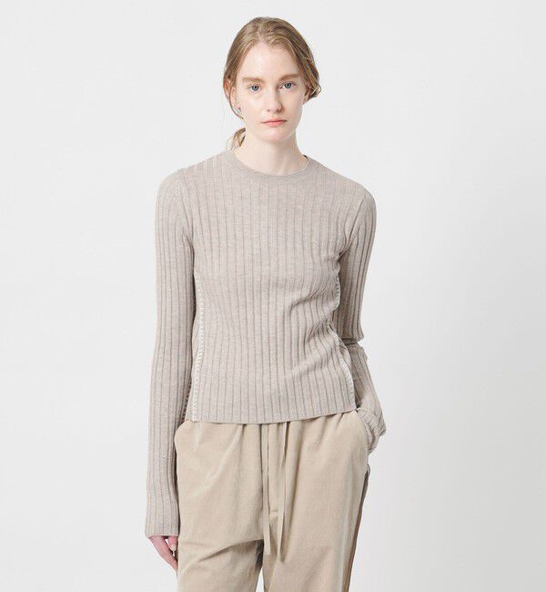 AEWEN MATOPH「＜AEWEN MATOPH＞リブハンドステッチニット」|ニット・セーター|