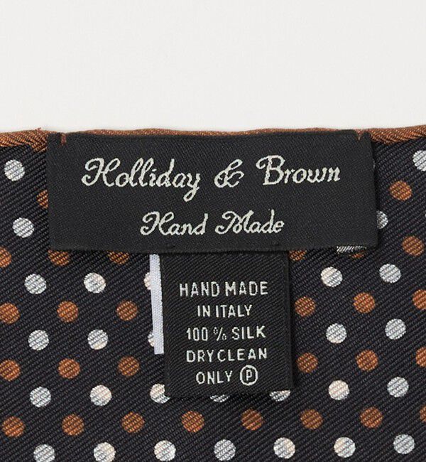 UNITED ARROWS「＜HOLLIDAY＆BROWN＞ コモン プリント ポケットチーフ」|ハンカチ|