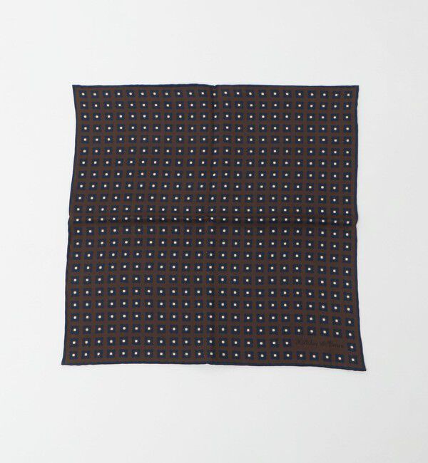 UNITED ARROWS「＜HOLLIDAY＆BROWN＞ コモン プリント ポケットチーフ」|ハンカチ|