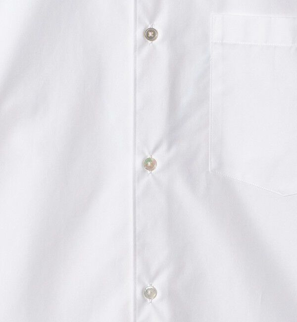 UNITED ARROWS「カリビアーナミルズ ポプリン レギュラーカラーシャツ」|シャツ・ブラウス|