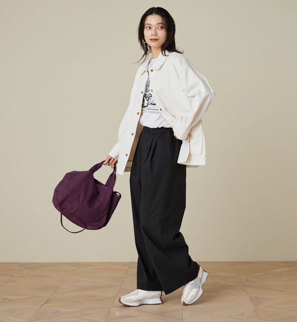 UNITED ARROWS green label relaxing「［size SHORT/TALLあり］オルマイ LI/MIX ワイド パンツ」|その他|