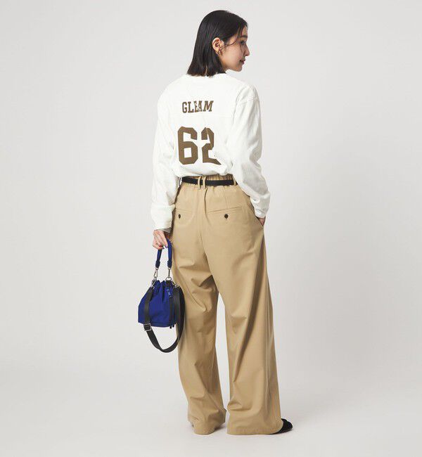 UNITED ARROWS green label relaxing「【WEB限定】＜at ease＞ナンバー プリント TEE」|Tシャツ・カットソー|