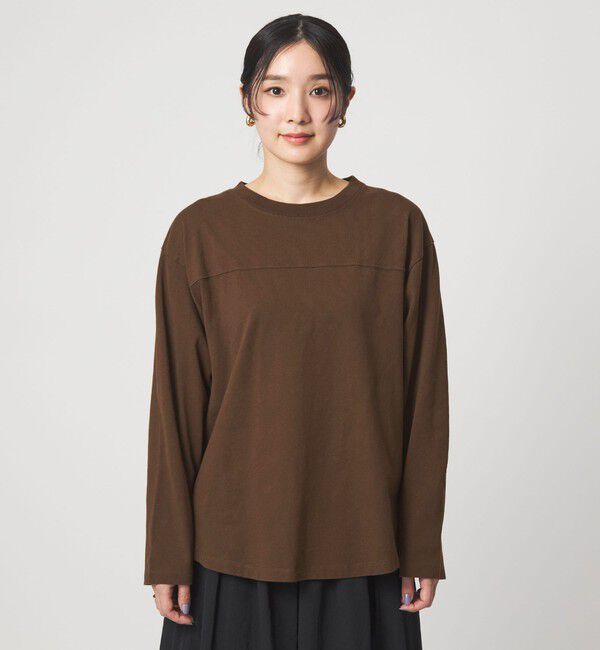 UNITED ARROWS green label relaxing「【WEB限定】＜at ease＞ナンバー プリント TEE」|Tシャツ・カットソー|