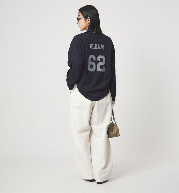 UNITED ARROWS green label relaxing「【WEB限定】＜at ease＞ナンバー プリント TEE」|Tシャツ・カットソー|