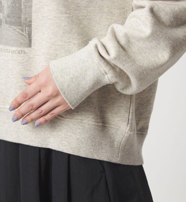 UNITED ARROWS green label relaxing「【WEB限定】＜at ease＞フォト プリント スウェット プルオーバー」|スウェット・ジャージ|
