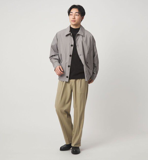 UNITED ARROWS green label relaxing「L/A ポンチ モックネック カットソー -抗菌-」|Tシャツ・カットソー|