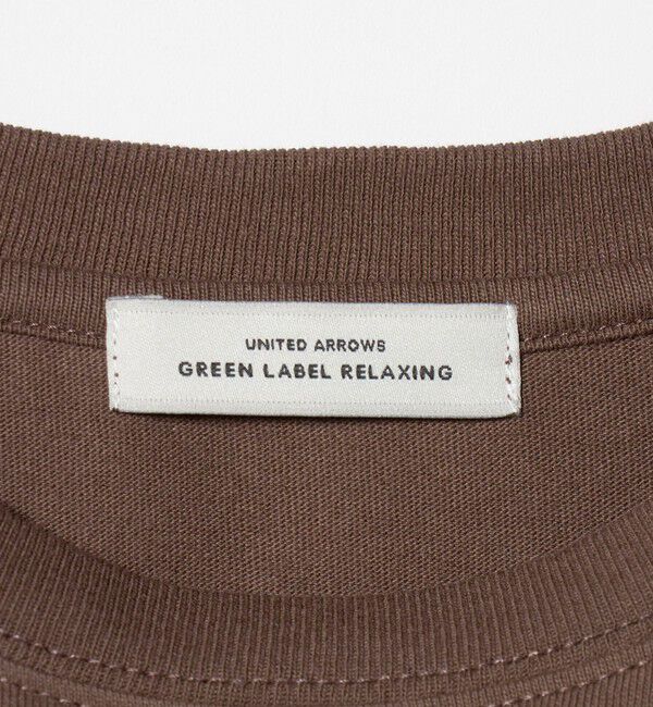 UNITED ARROWS green label relaxing「【WEB限定】＜at ease＞フロッキープリント カットソー」|Tシャツ・カットソー|