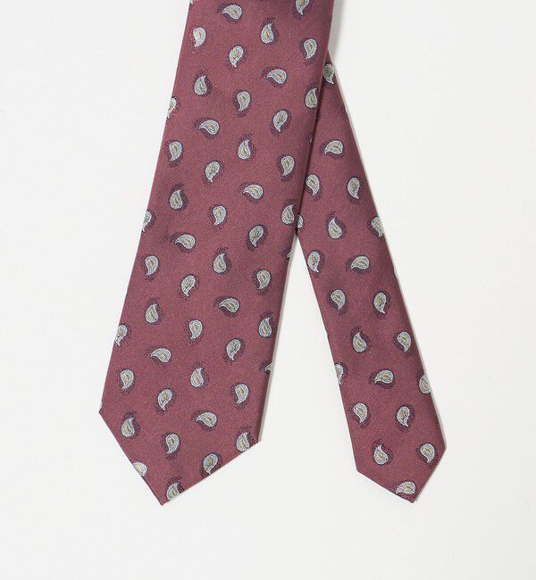 UNITED ARROWS green label relaxing「GLR シルク4 8.0cm ペイズリー ネクタイ」|ネクタイ・蝶ネクタイ|