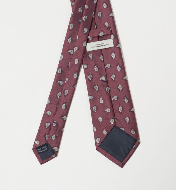 UNITED ARROWS green label relaxing「GLR シルク4 8.0cm ペイズリー ネクタイ」|ネクタイ・蝶ネクタイ|
