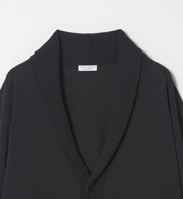 BEAUTY&YOUTH UNITED ARROWS「【WEB限定 WARDROBE SMART】KOUKIN ショールカラー カーディガン【抗菌・防臭】」|カーディガン|