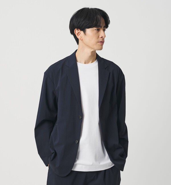 BEAUTY&YOUTH UNITED ARROWS「360&deg;MASTER リラックス 2B ジャケット セットアップ対応 ストレッチ ウォッシャブル」|テーラードジャケット|NAVY