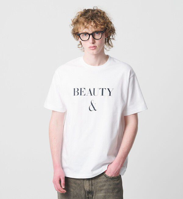 BEAUTY&YOUTH UNITED ARROWS「B&Y クルーネック Tシャツ MADE IN JAPAN」|Tシャツ・カットソー|WHITE
