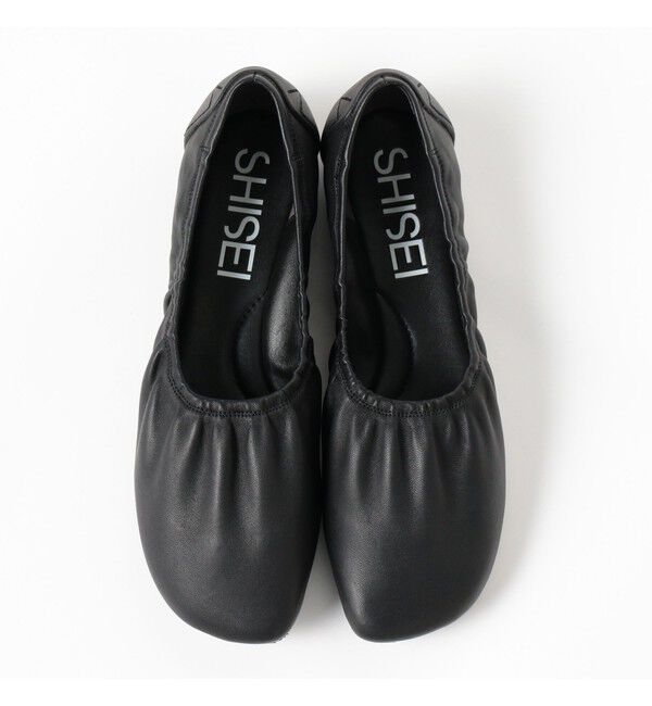 Demi-Luxe BEAMS 「SHISEI / ギャザー バレエシューズ」|パンプス|