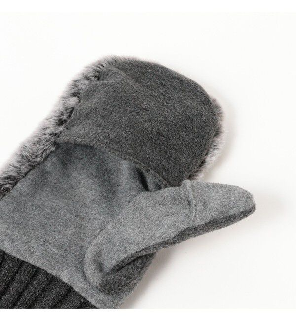 BEAMSBOY「フェイクファー ミトン 25FW」|手袋|