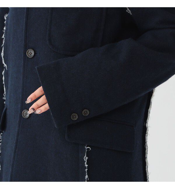 BEAMSBOY「リサイクルウール カットオフ ジャケット」|テーラードジャケット|