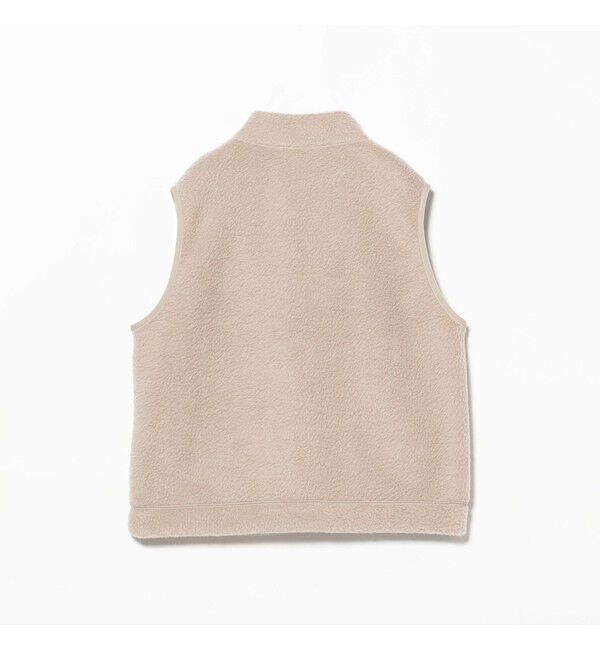 Ray BEAMS 「DANTON / DOUBLE FACE BOA STAND COLLAR」|ベスト・ジレ|