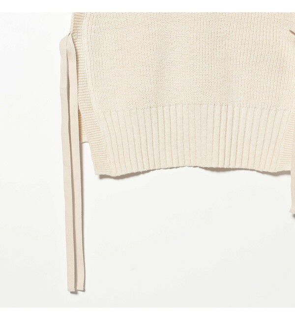 BEAMSBOY「サイド リボン レッドクロス ベスト」|ベスト・ジレ|