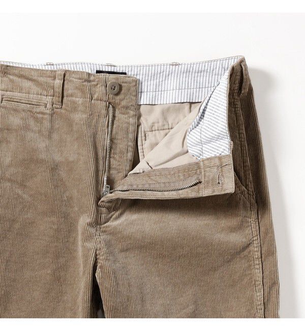 BEAMS「ストレッチテーパード コーデュロイ」|チノ|