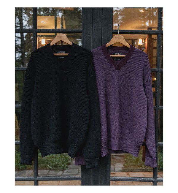 BEAMS PLUS「Mechanic Knit」|ニット・セーター|