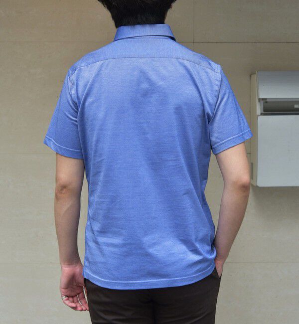 SHIPS「SHIPS：ALBINI 32ゲージ カノコ無地 ポロシャツ」|ポロシャツ|