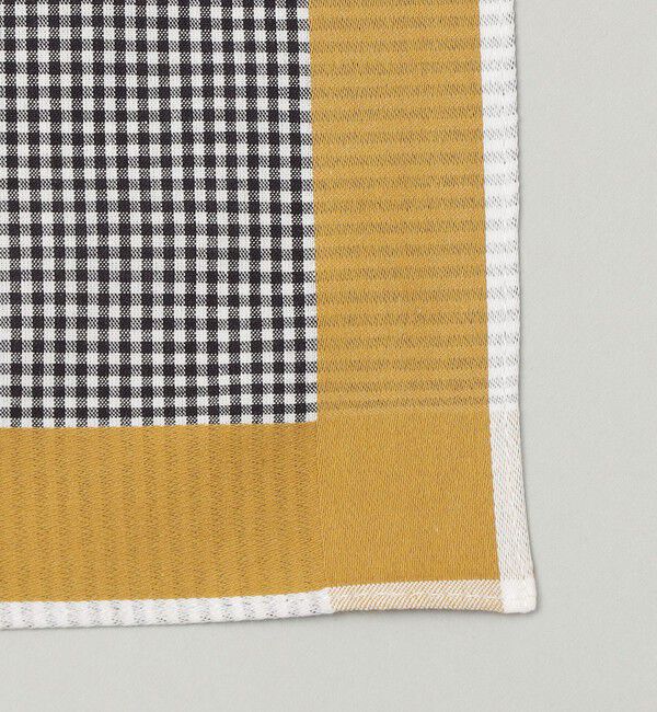 SHIPS「GRAZIINA:千鳥格子 ポケットチーフ」|ハンカチ|