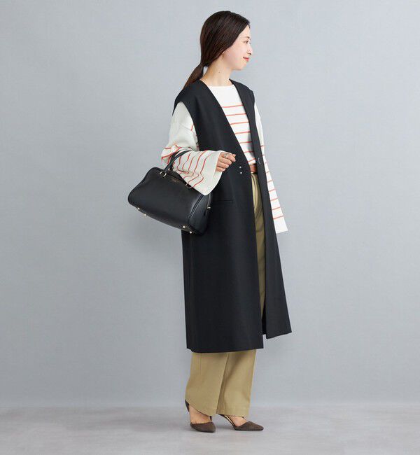 SHIPS for women「ツイルロングジレ◇」|ベスト・ジレ|