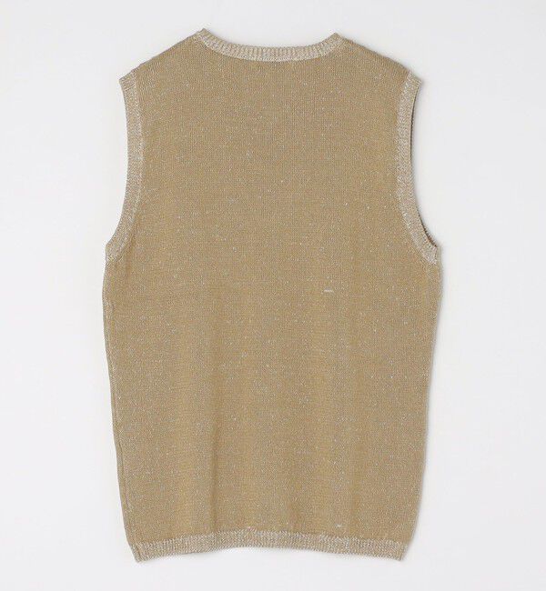 SHIPS「【SHIPS別注】Rencontrant: リネン Vネック ニットベスト」|ベスト・ジレ|
