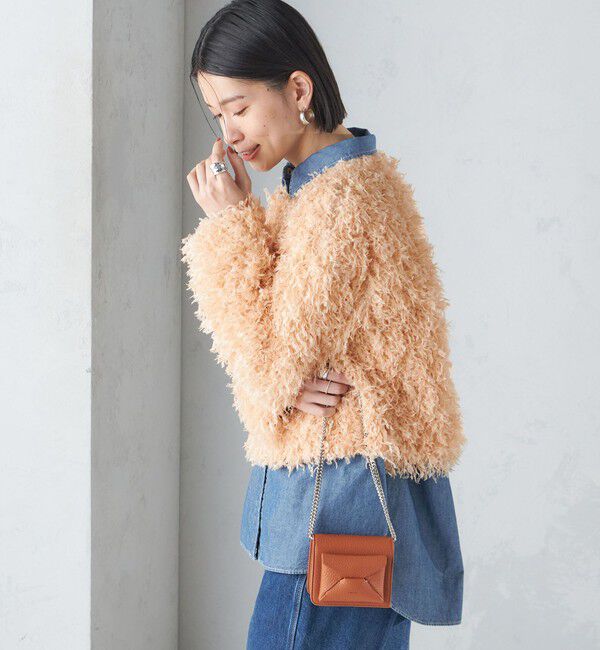 SHIPS for women「〈手洗い可能〉フェザー ヤーン プルオーバー 24SS ◇」|プルオーバー|