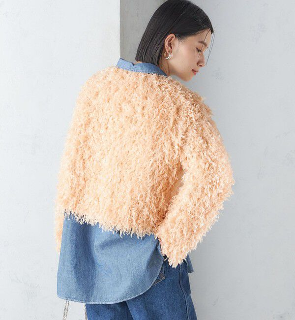 SHIPS for women「〈手洗い可能〉フェザー ヤーン プルオーバー 24SS ◇」|プルオーバー|