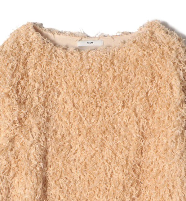 SHIPS for women「〈手洗い可能〉フェザー ヤーン プルオーバー 24SS ◇」|プルオーバー|