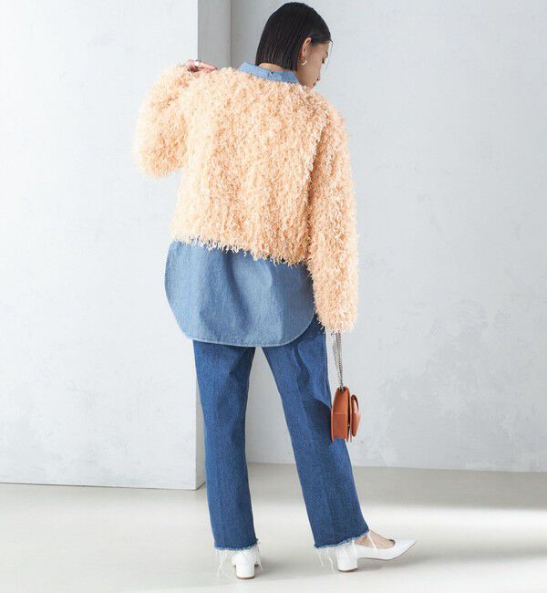 SHIPS for women「〈手洗い可能〉フェザー ヤーン プルオーバー 24SS ◇」|プルオーバー|